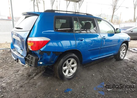 2009 Toyota Highlander from USA, damaged, VIN JTEDS41A092074641